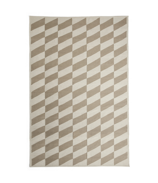 Shift Kelim Vloerkleed beige