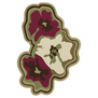 Collina Strada Petal Rug olive plum