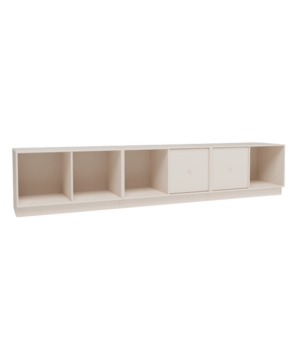 Montana Furniture  Rest 3 Bench with plinth