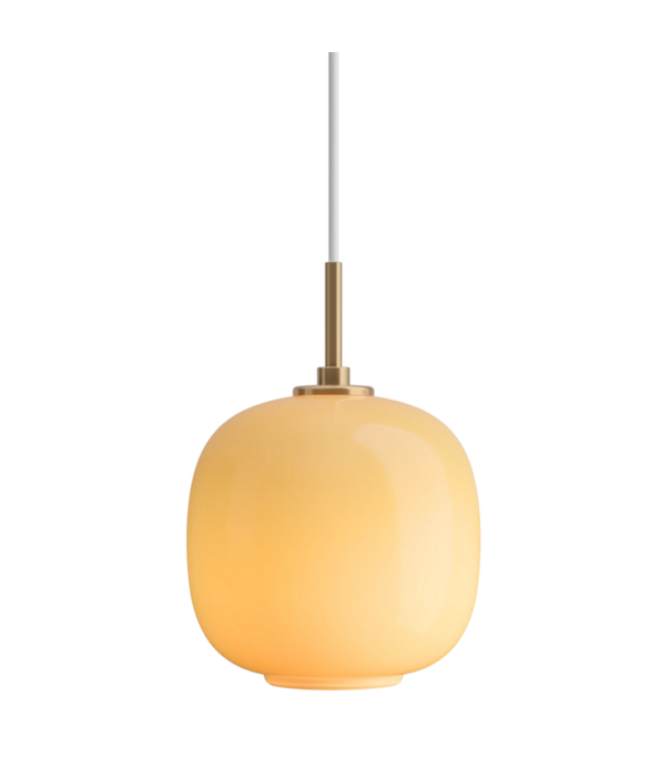 Louis Poulsen  VL45 Radiohus Hanglamp  pale yellow, messing