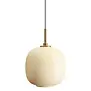 VL45 Radiohus Hanglamp  pale yellow, messing