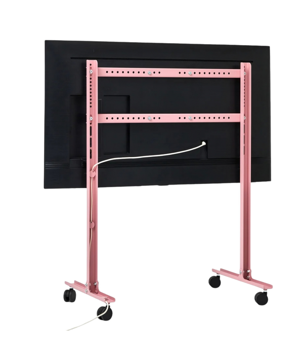 Pedestal Straight Rollin' TV Stand