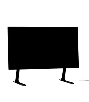Bendy Low TV Stand charcoal