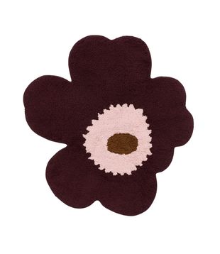 Marimekko Unikko Badmat plum 73 x 74