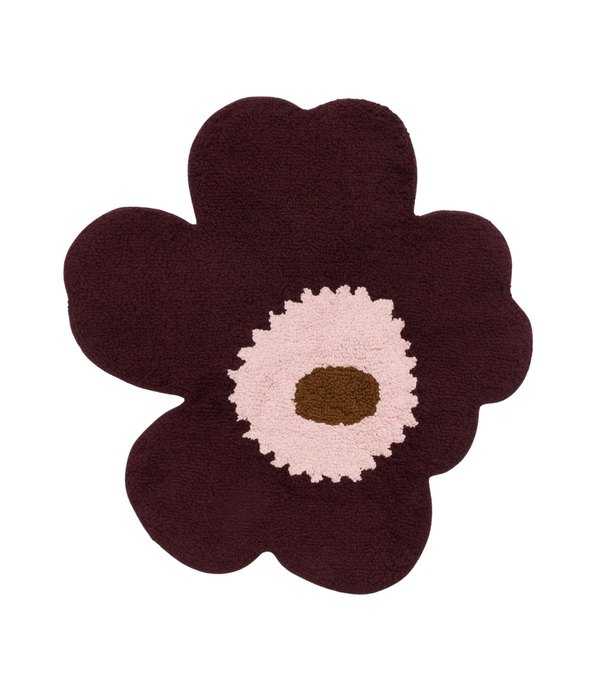 Marimekko Marimekko Unikko Bath Mat plum