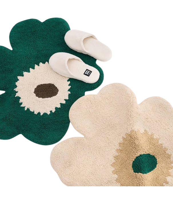 Marimekko Marimekko Unikko Bath Mat emerald