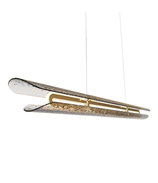 Razor Horizontal Hanglamp Hammered