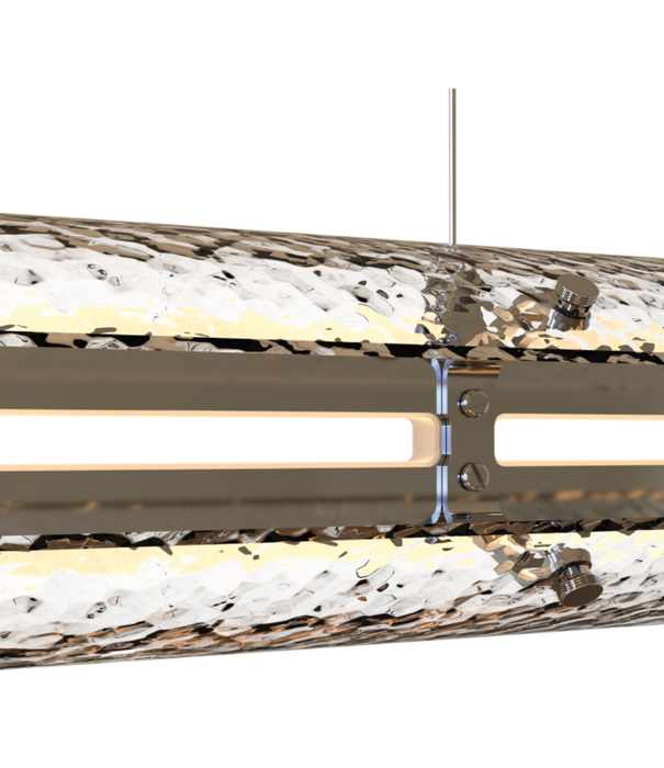 Tonone  Razor Hanglamp Horizontal Hammered / glas
