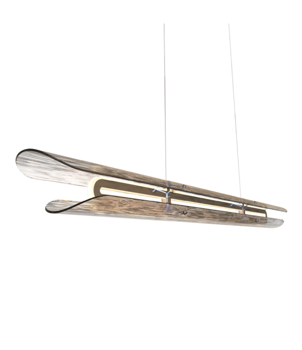 Tonone  Razor Hanglamp Horizontal Waves / glas