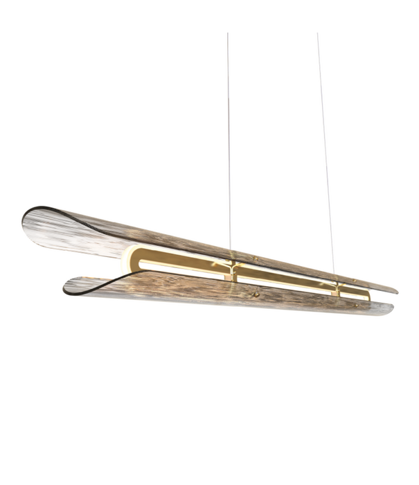 Tonone  Razor Hanglamp Horizontal Waves / glas