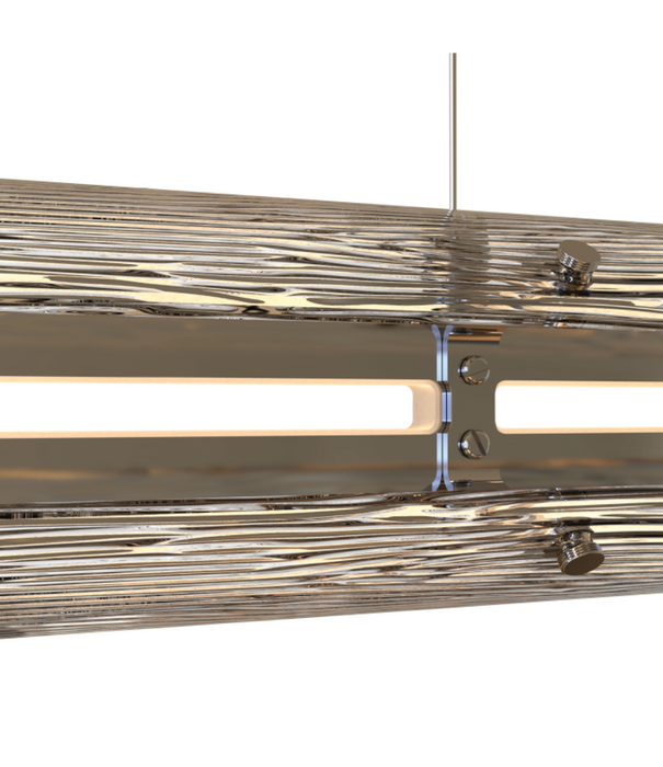Tonone  Razor Pendant Horizontal Waves / glass