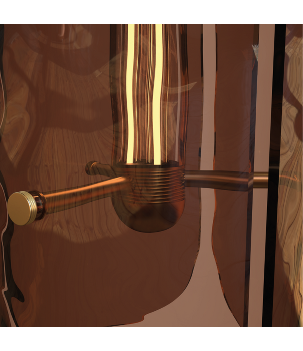 Tonone  Razor Vertical Hanglamp glas