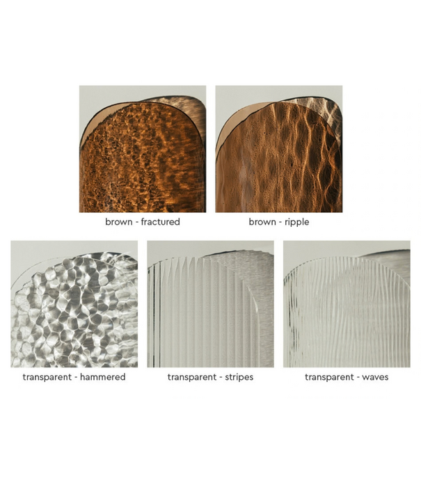 Tonone  Razor Wandlamp glas