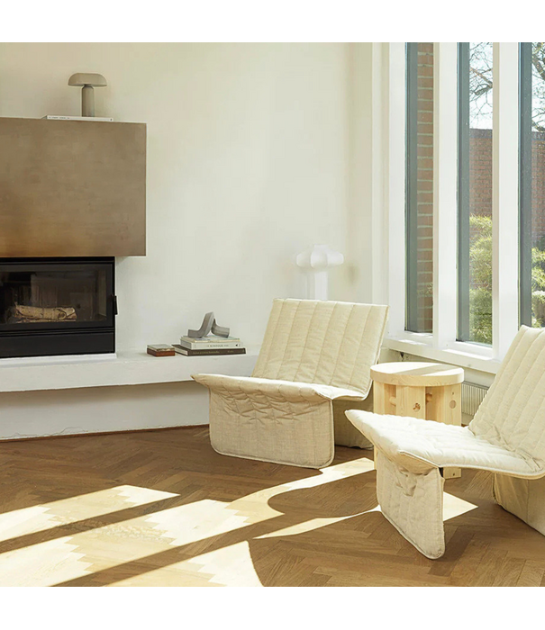 Normann Copenhagen  Limit Lounge Stoel Remix 356 bruin