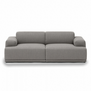 Connect Soft 2-seater Sofa configuration 1