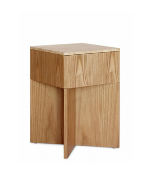Tava Bijzettafel eiken, marmer