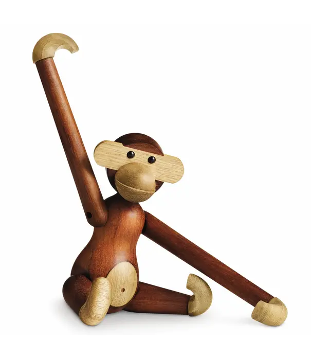 Kay Bojesen  Monkey Small,  teak / limba