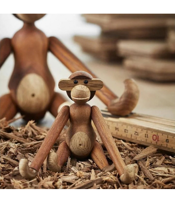 Kay Bojesen  Monkey Aapje Small,  teak / limba