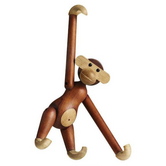 Monkey Small,  teak / limba