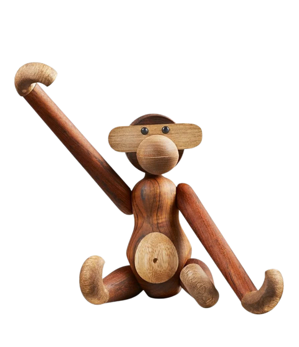 Kay Bojesen  Monkey Small,  teak / limba