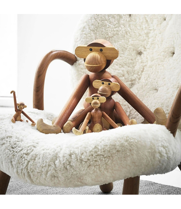 Kay Bojesen  Monkey Aapje Small,  teak / limba