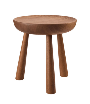 Totto Stool Sapele wood
