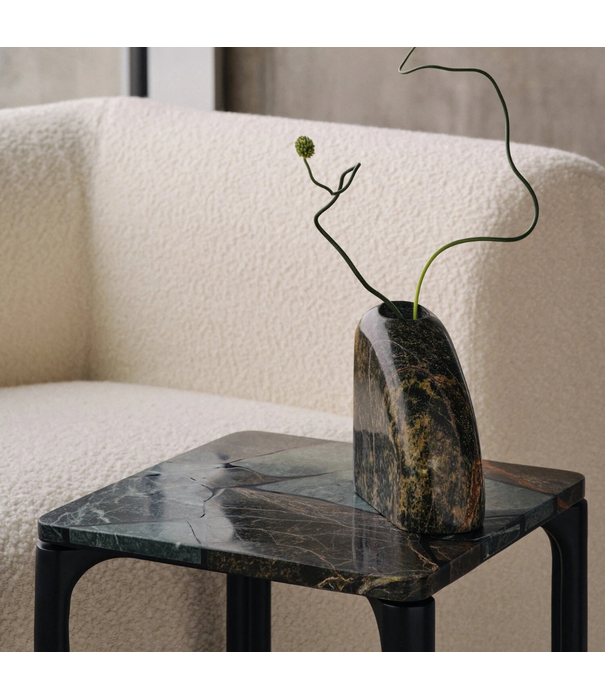 Tom Dixon  Smash Side Table mixed marble, black base