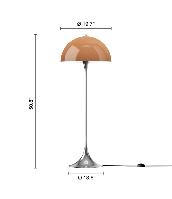 Louis Poulsen  Panthella 500 Floor Lamp