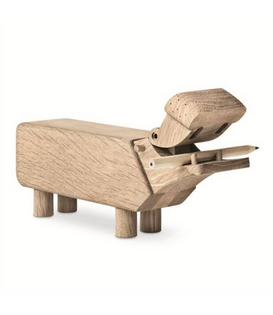Hippo Nijlpaard eiken