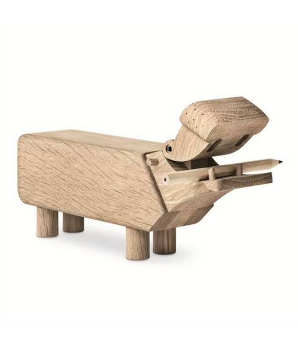 Kay Bojesen  Hippo Nijlpaard eiken
