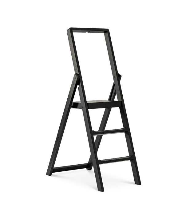 Design House Stockholm  Step Stepladder black beech