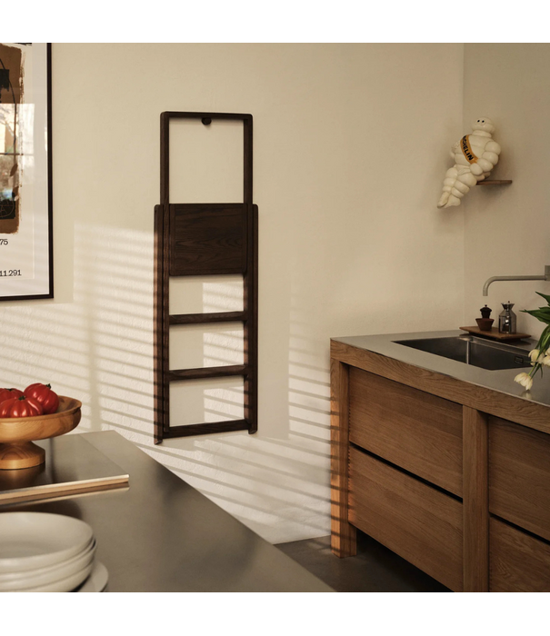 Design House Stockholm  Step Stepladder black beech