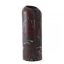 Boulder Vase Tall Red Flamingo marble