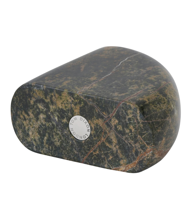 Tom Dixon  Boulder Vase Stem Green marble