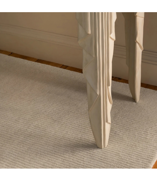 Layered  Drift Rug Bone White
