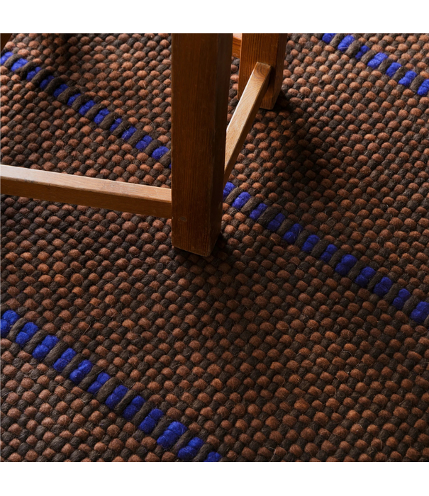 Layered  Layered x Massproductions Cord  Vloerkleed Blue Brown