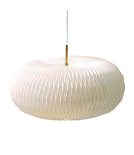Donut Hanglamp large,  messing