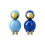 Winter Birds – Blue / Light Blue Set