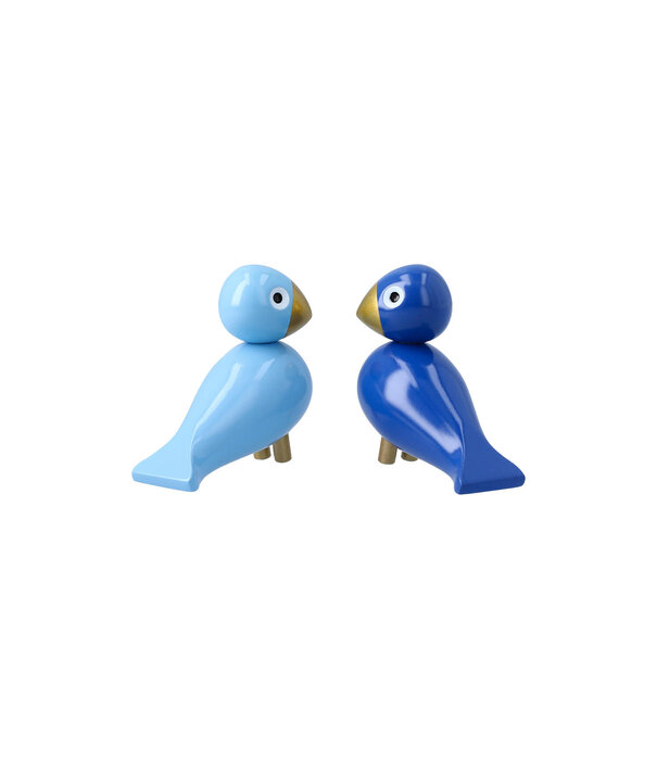 Kay Bojesen  Winter Birds – Blue / Light Blue Set