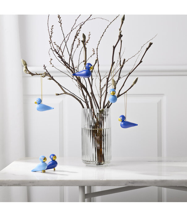 Kay Bojesen  Winter Birds – Blue / Light Blue Set