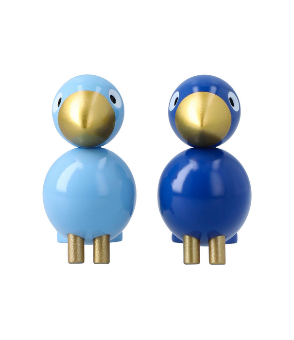 Kay Bojesen  Winter Birds Liliput blue, blue - light blue