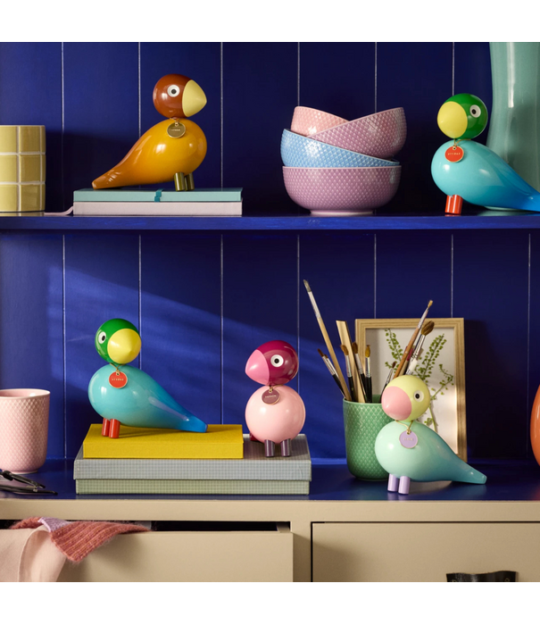 Kay Bojesen  Cosy Story Bird, red orange