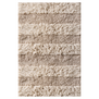 Shaggy Stripe Vloerkleed oatmeal