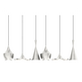 Unbeaten Linear Pendant System, brushed aluminium