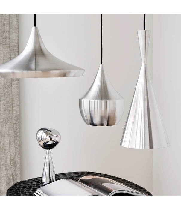 Tom Dixon  Unbeaten Linear Pendant System, brushed aluminium