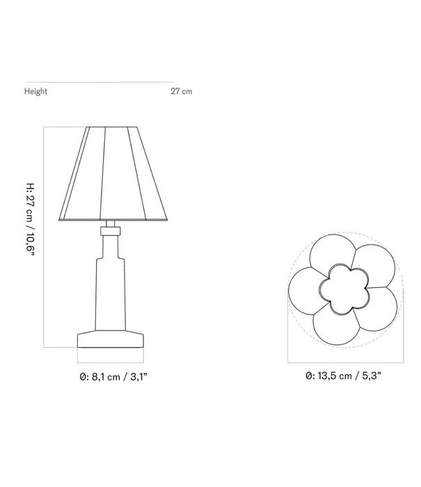 Audo Admiral Portable Lamp