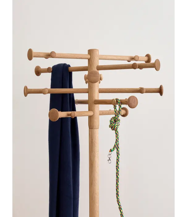 Fredericia  ND09 Coat Stand , oiled oak