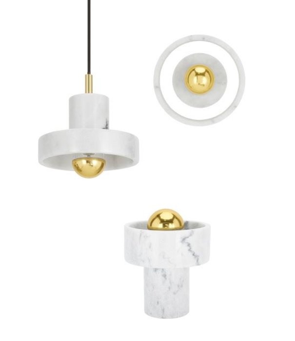 Tom Dixon  Tom Dixon - Stone Pendant LED hanglamp