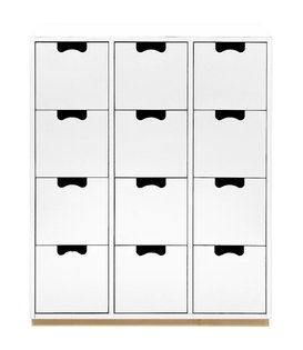 Asplund: Snow B drawer cabinet