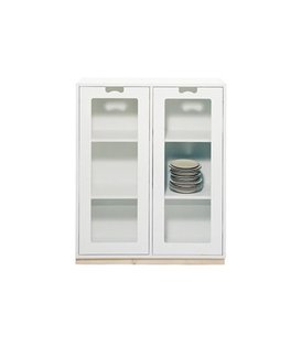 Asplund: Snow E cabinet, glass doors